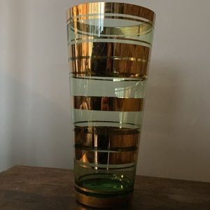 Bohemian glass vase